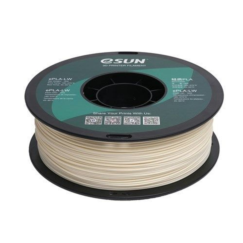 001004 - eSUN Natural PLA-LW Filament 1kg 1.75mm