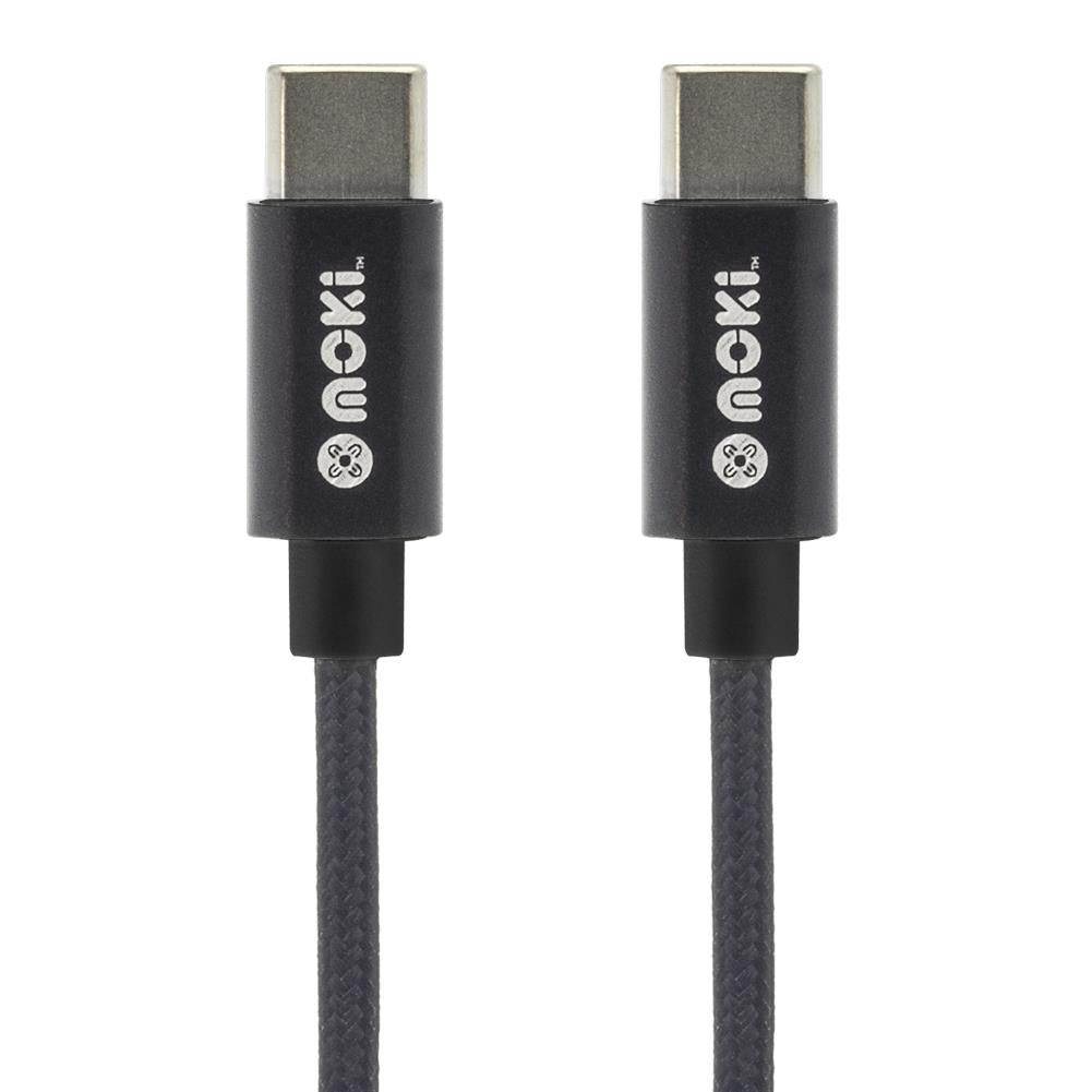 Moki USB-C Braided SynCharge Cable (90cm)