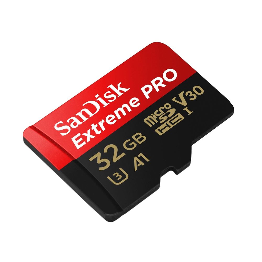 SanDisk Extreme Pro MicroSDHC UHS-I Card with Adapter (32GB)
