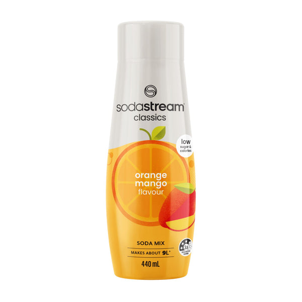 Sodastream Drink Mix Zeros 440ml (Orange Mango)