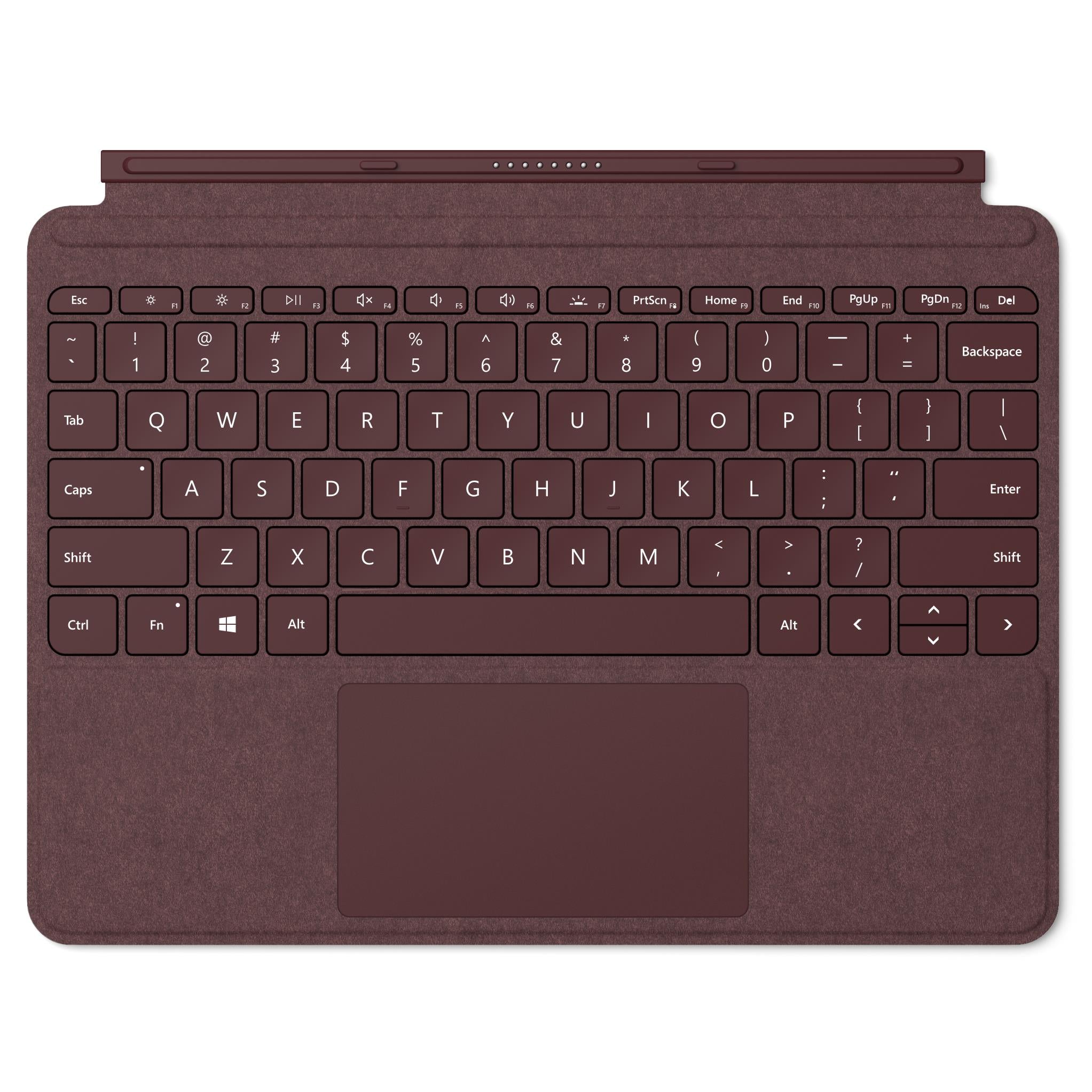 Microsoft Surface Go Signature Type Cover (Burgundy)