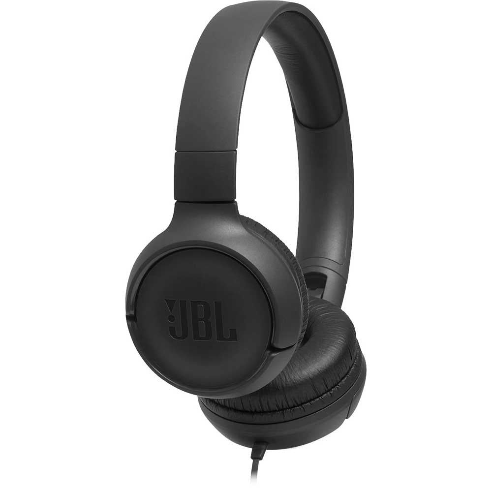 JBL Tune 500 On-ear Headphones (Black)