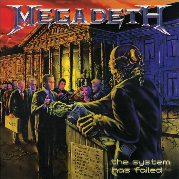 The System Has Failed (Vinyl) - By: Megadeth