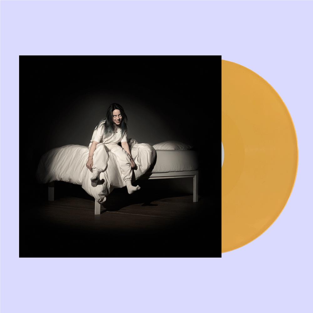 When We Fall Asleep, Where Do We Go? (Pale Yellow Vinyl) - By: Billie Eilish