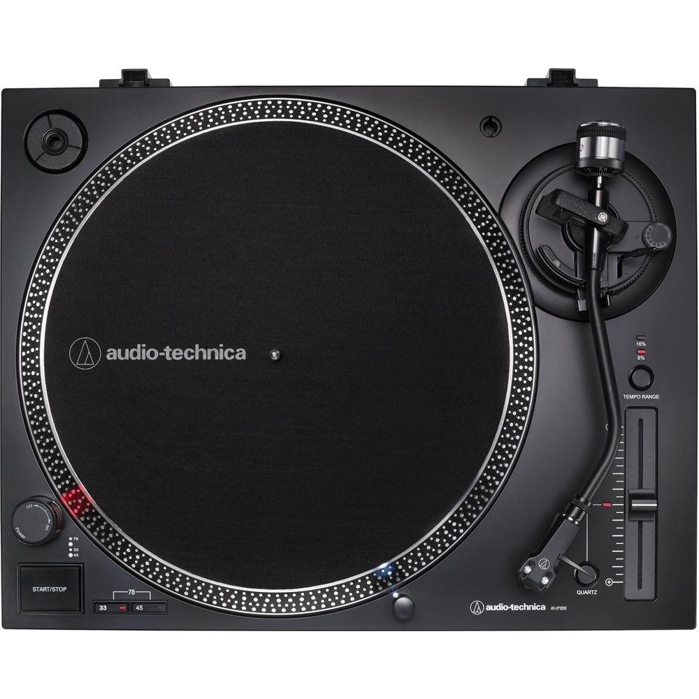 Audio Technica LP120XUSB Fully Manual Direct Drive Turntable (Black)