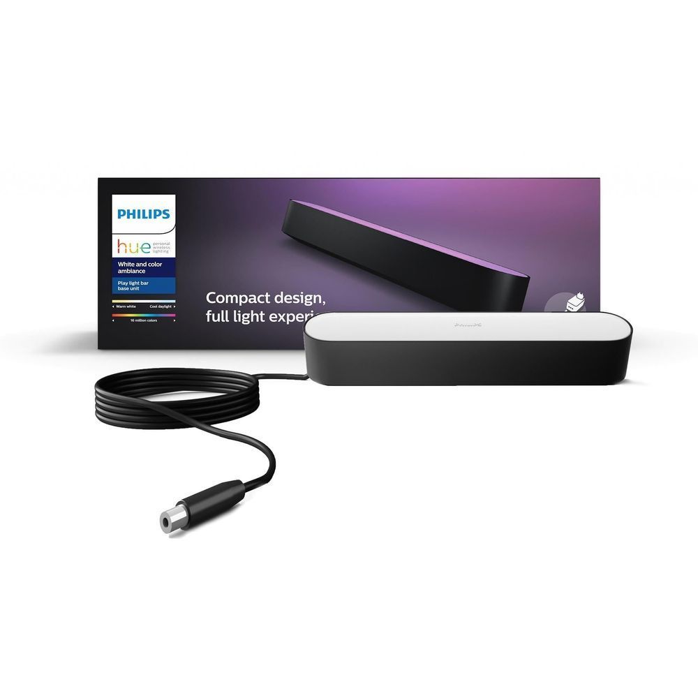 Philips Hue Play Light Bar Single Pack (Black) | TECH SUPPLY SHED