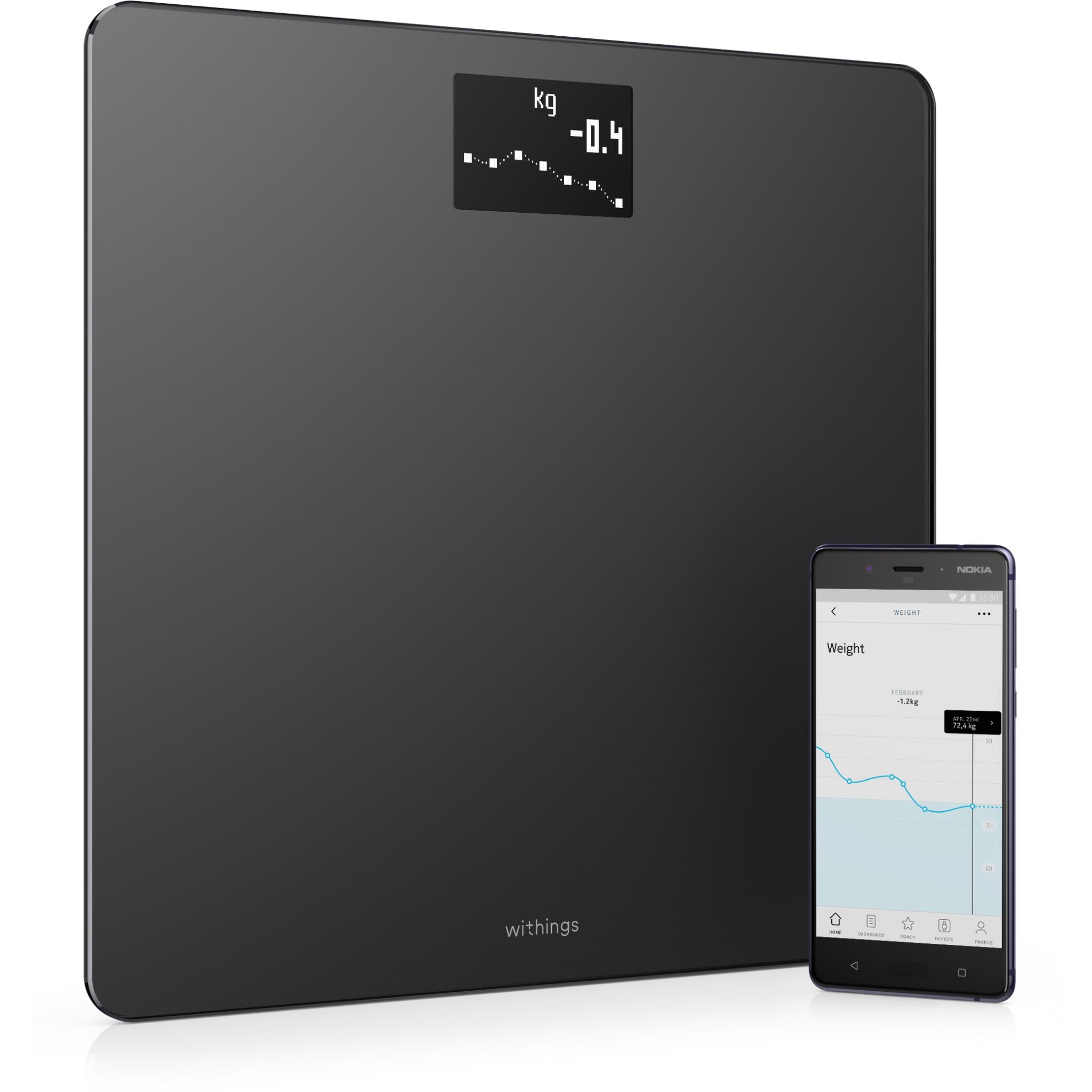 Withings Body BMI Wifi Smart Scale (Black)