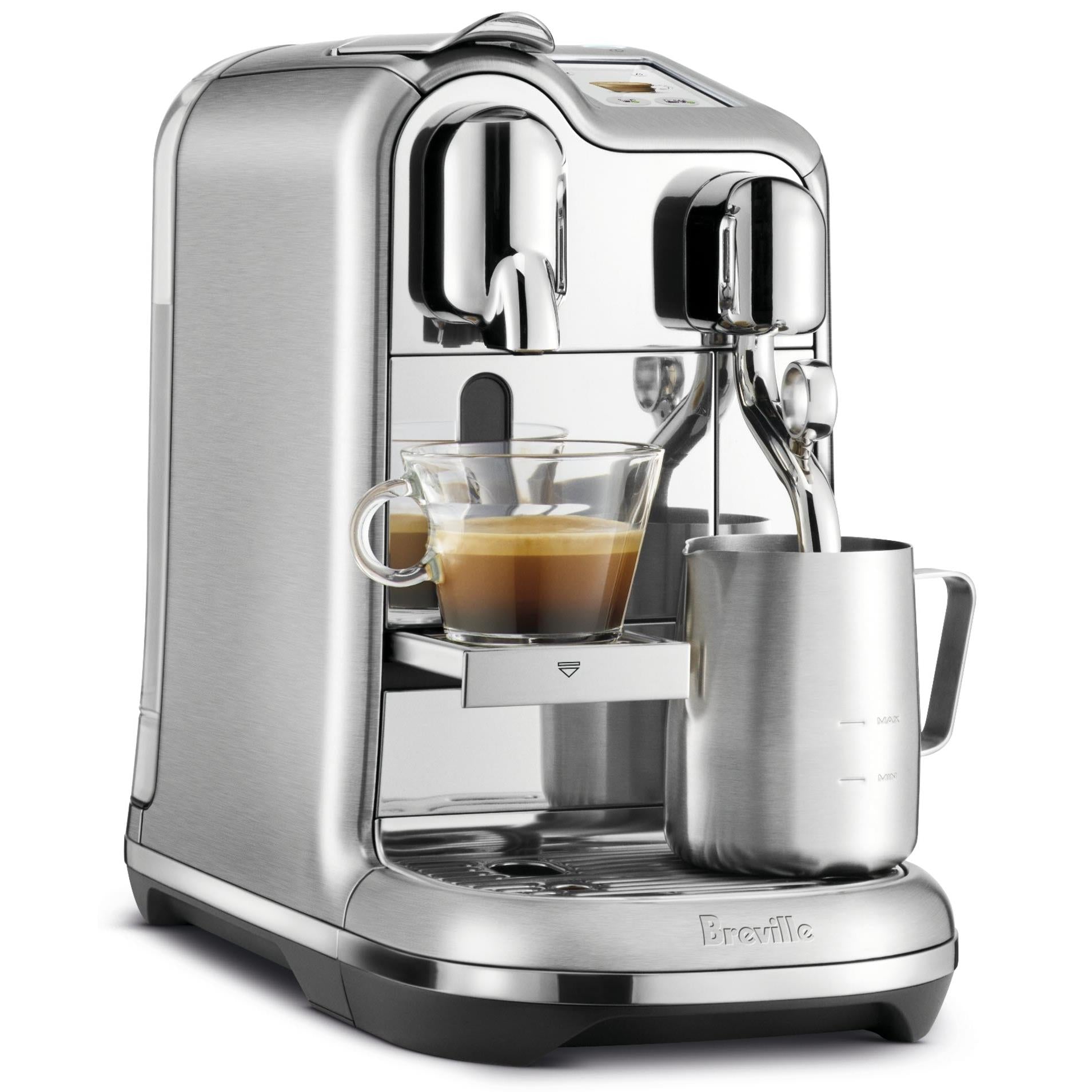 Breville Nespresso Creatista Pro Coffee Machine (Brushed S/Steel)