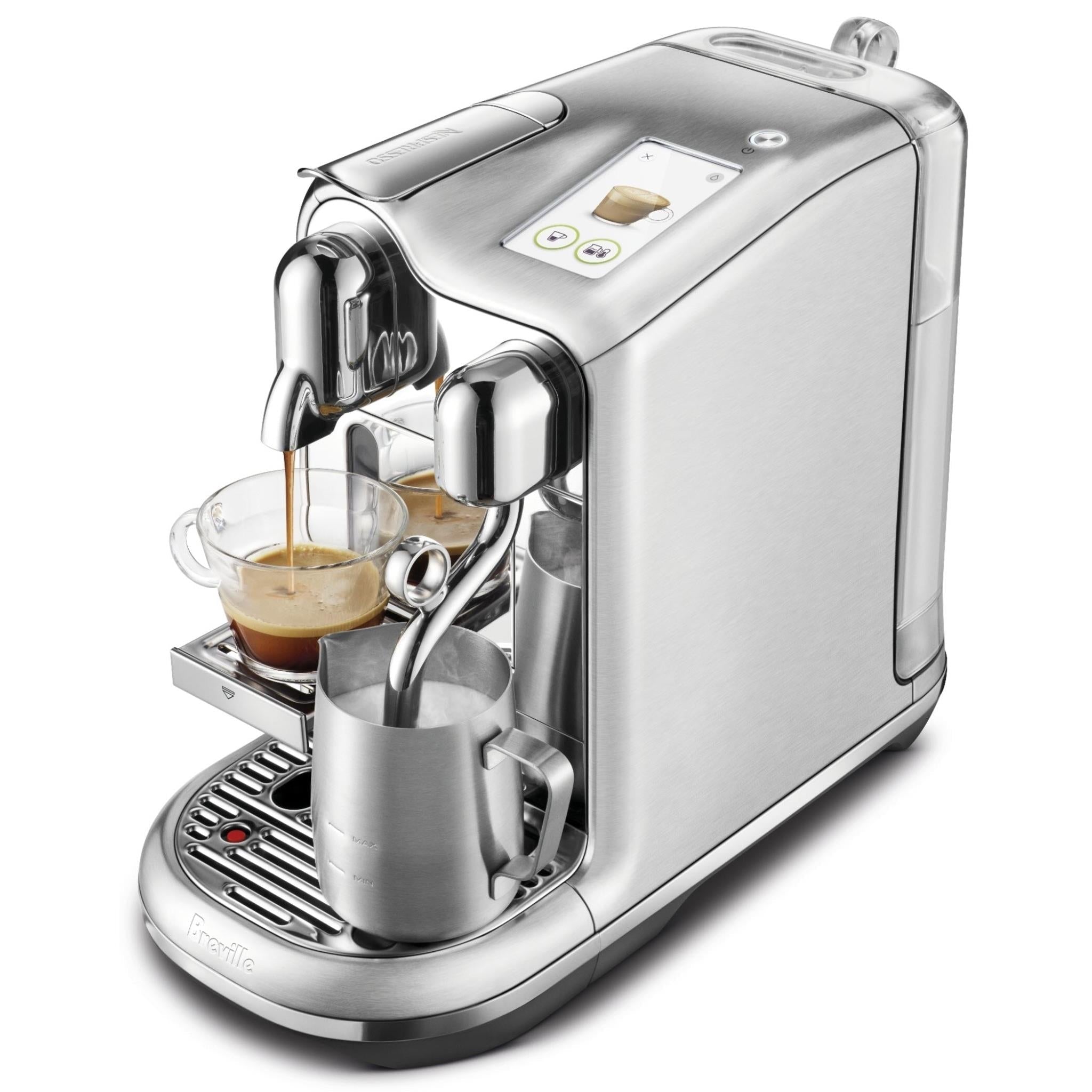 Breville Nespresso Creatista Pro Coffee Machine (Brushed S/Steel)