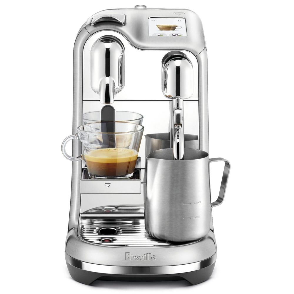 Breville Nespresso Creatista Pro Coffee Machine (Brushed S/Steel)