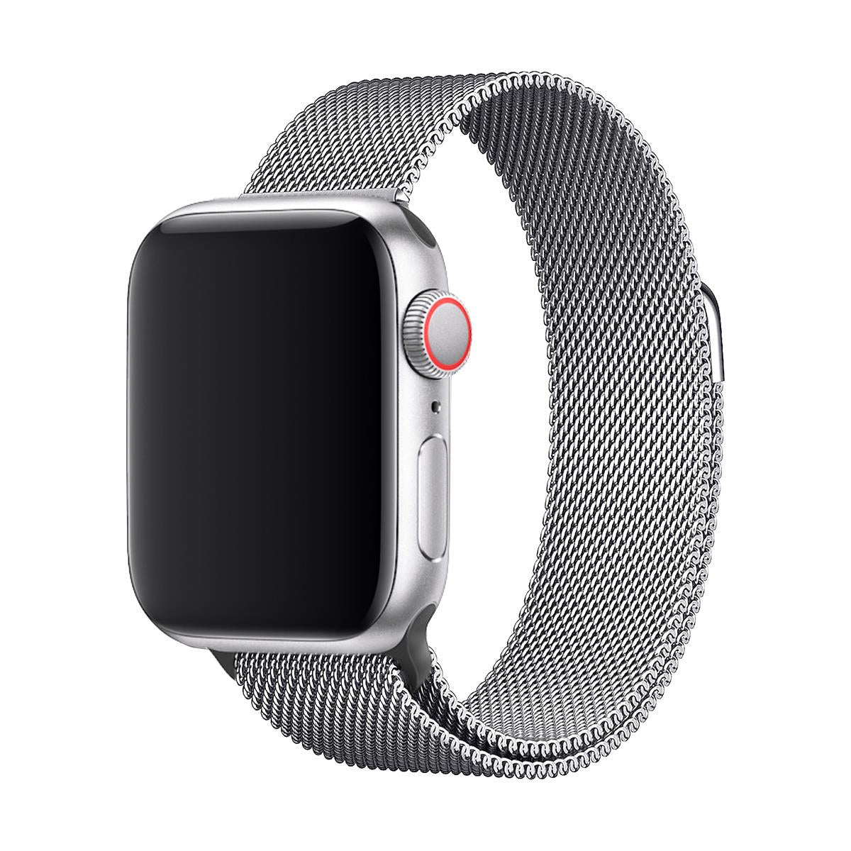 3sixT Magnetic Mesh 42-44mm Band for Apple Watch Series 1/2/3/4 (Silver)