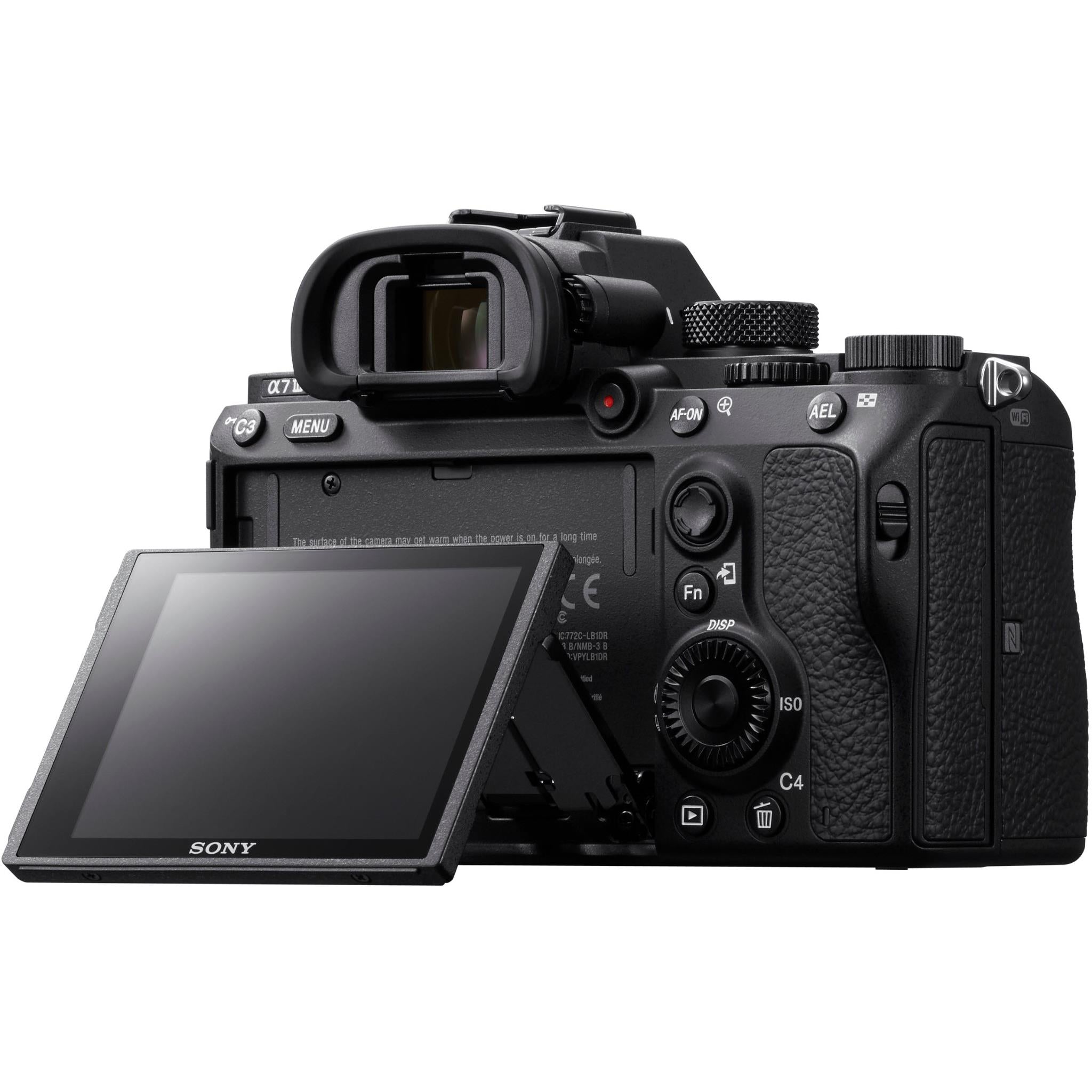 Sony Alpha a7 III full-frame mirrorless camera body in black, image 6 - Digital Cameras at Tech Supply Shed NZ