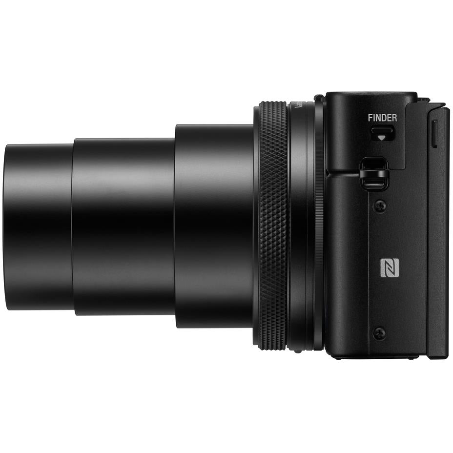 Sony Cyber-shot RX100 VII premium 4K compact camera in black, image 2 - Digital Cameras at Tech Supply Shed NZ