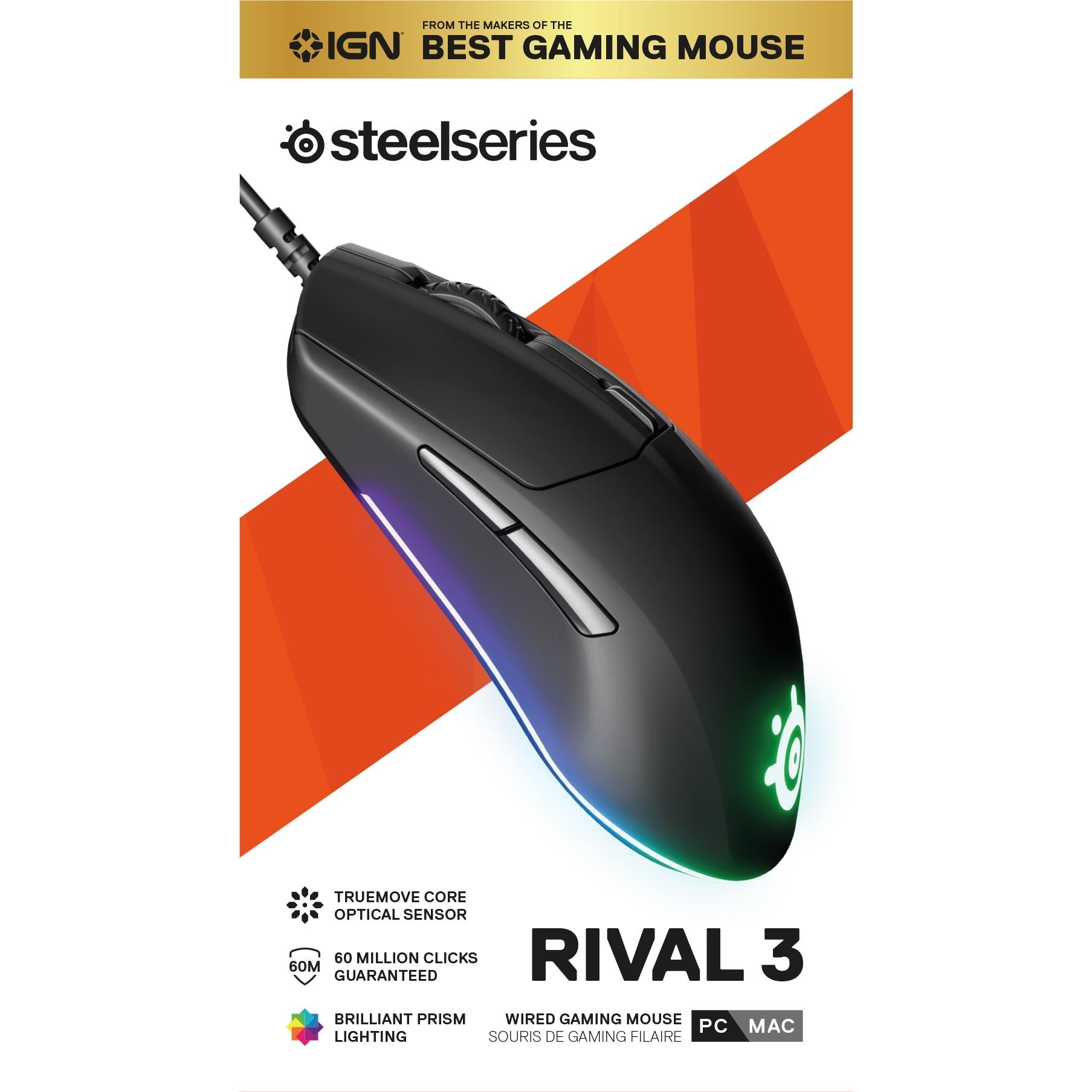 SteelSeries Rival 3 Gaming Mouse