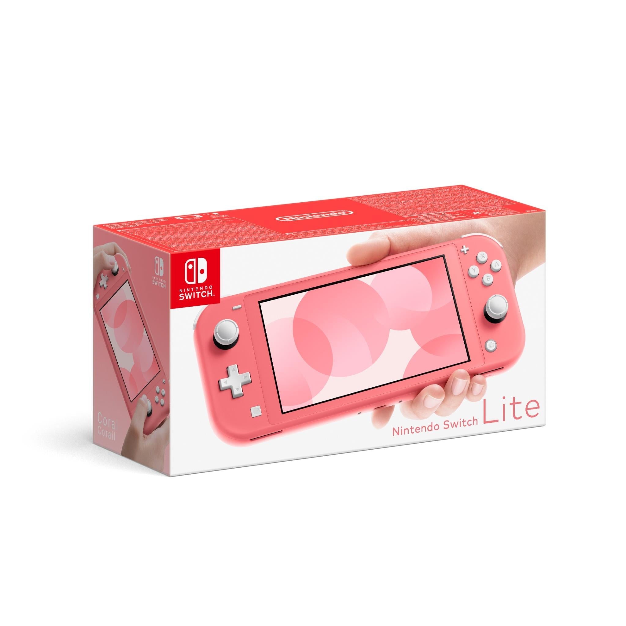 Nintendo Switch Lite Console (Coral)
