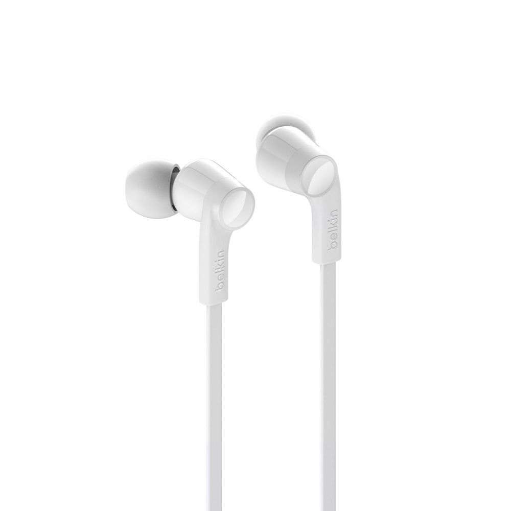 Belkin ROCKSTAR Headphones with USB-C Connector (White)