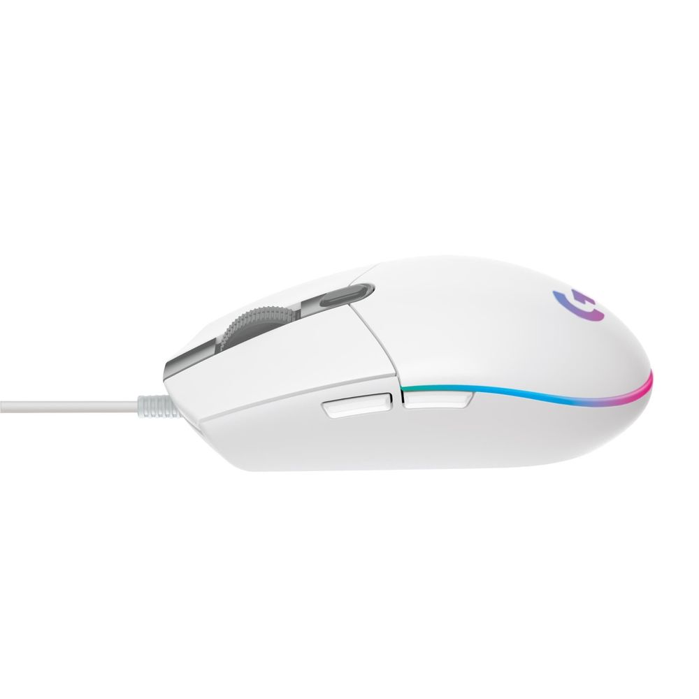 Logitech G203 LIGHTSYNC Gaming Mouse (White)