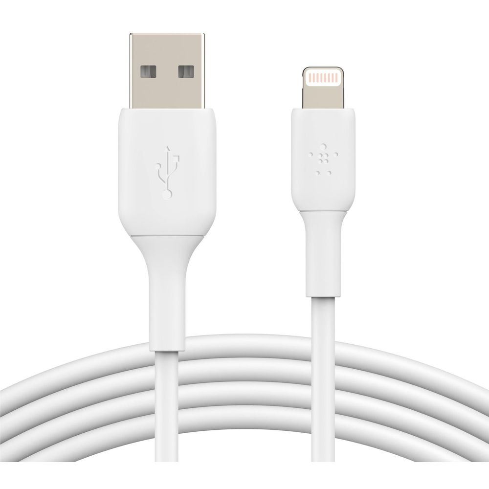 Belkin BoostUp Lightning to USB-A Cable 1m (White)