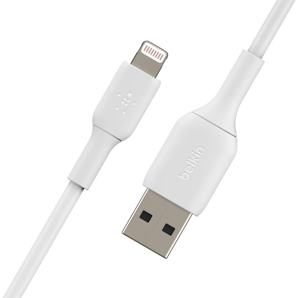 Belkin BoostUp Lightning to USB-A Cable 1m (White)