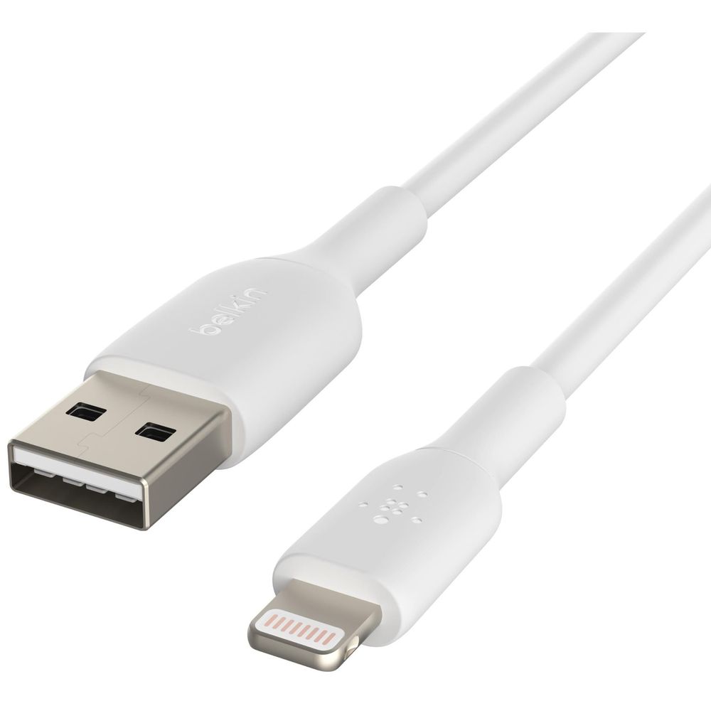 Belkin BoostUp Lightning to USB-A Cable 1m (White)