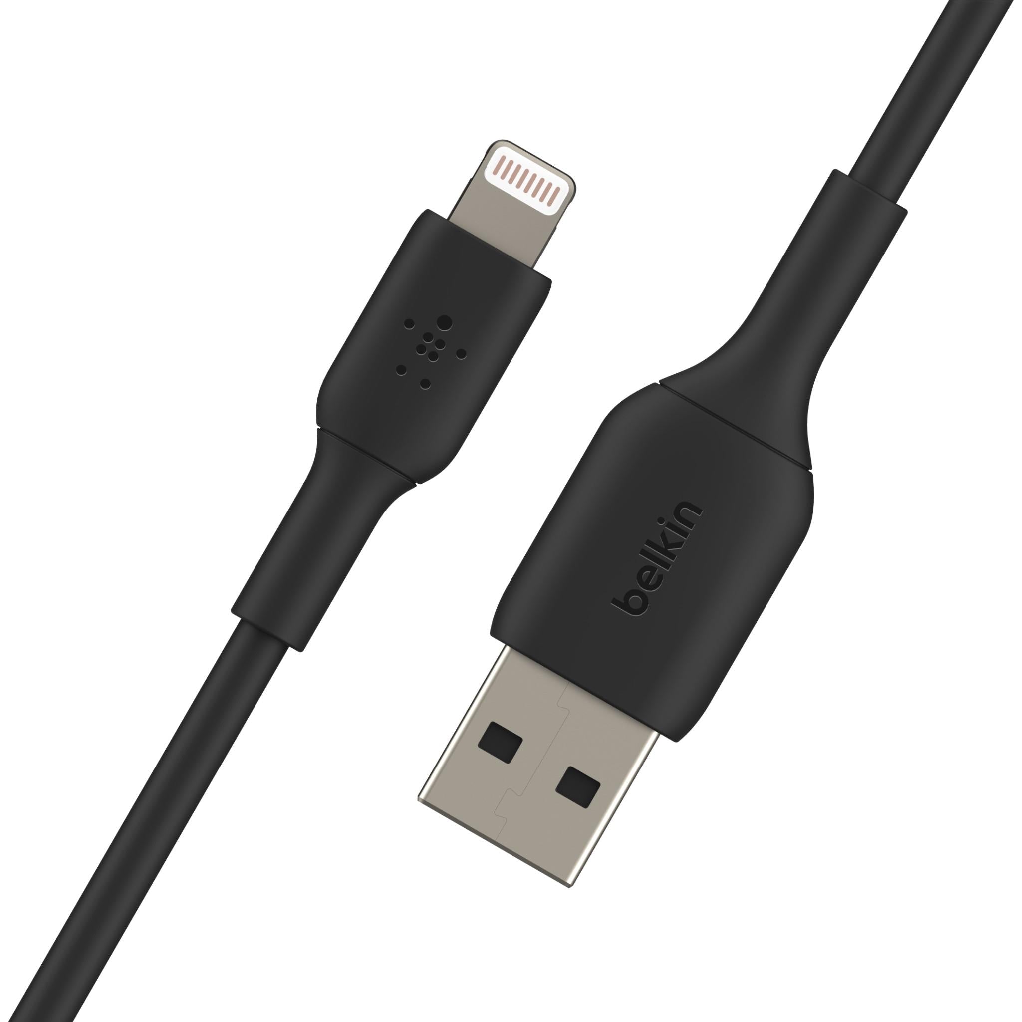Belkin BoostUP Charge Lightning to USB-A 2m Cable (Black)