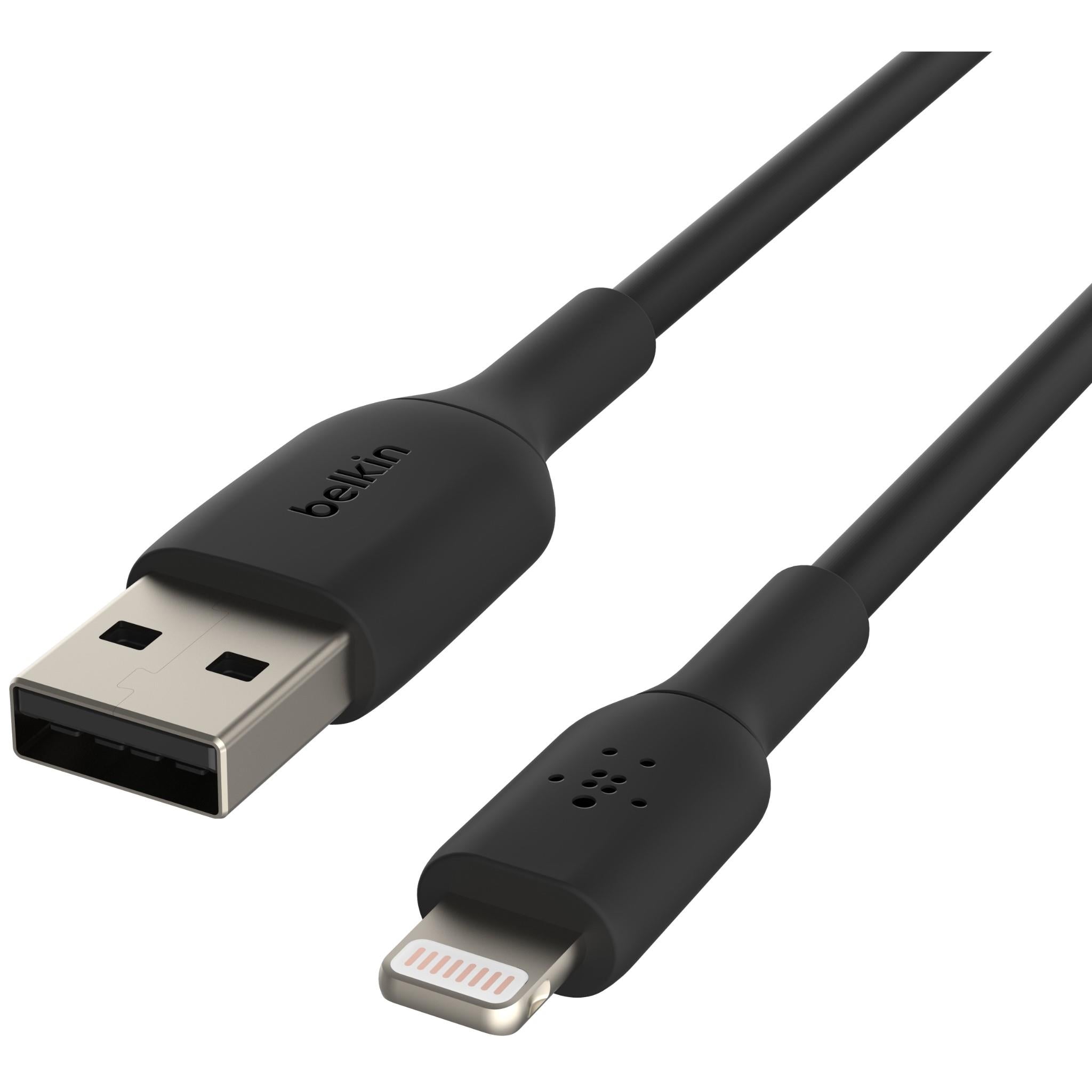Belkin BoostUP Charge Lightning to USB-A 2m Cable (Black)