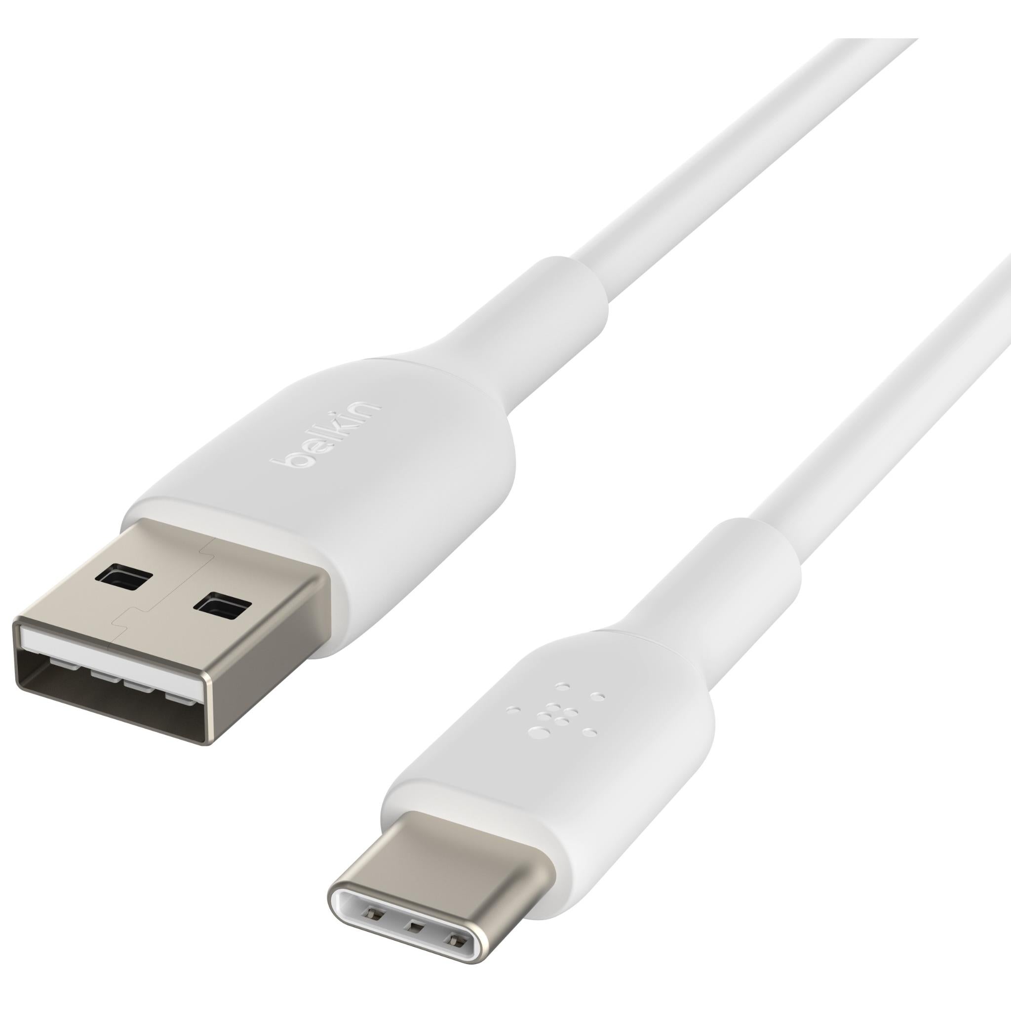 Belkin BoostUP Charge USB-A to USB-C 1m Cable (White)