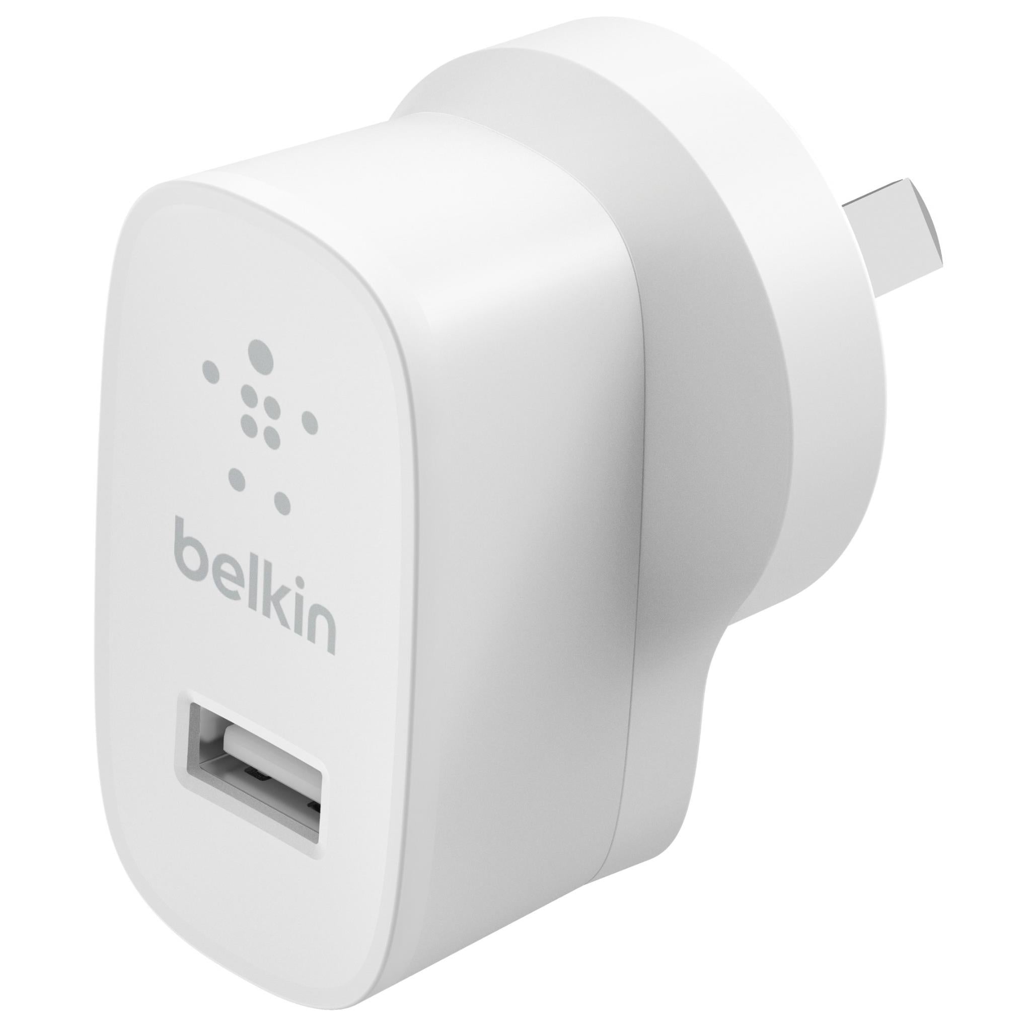Belkin 12W USB-A Wall Charger (White)