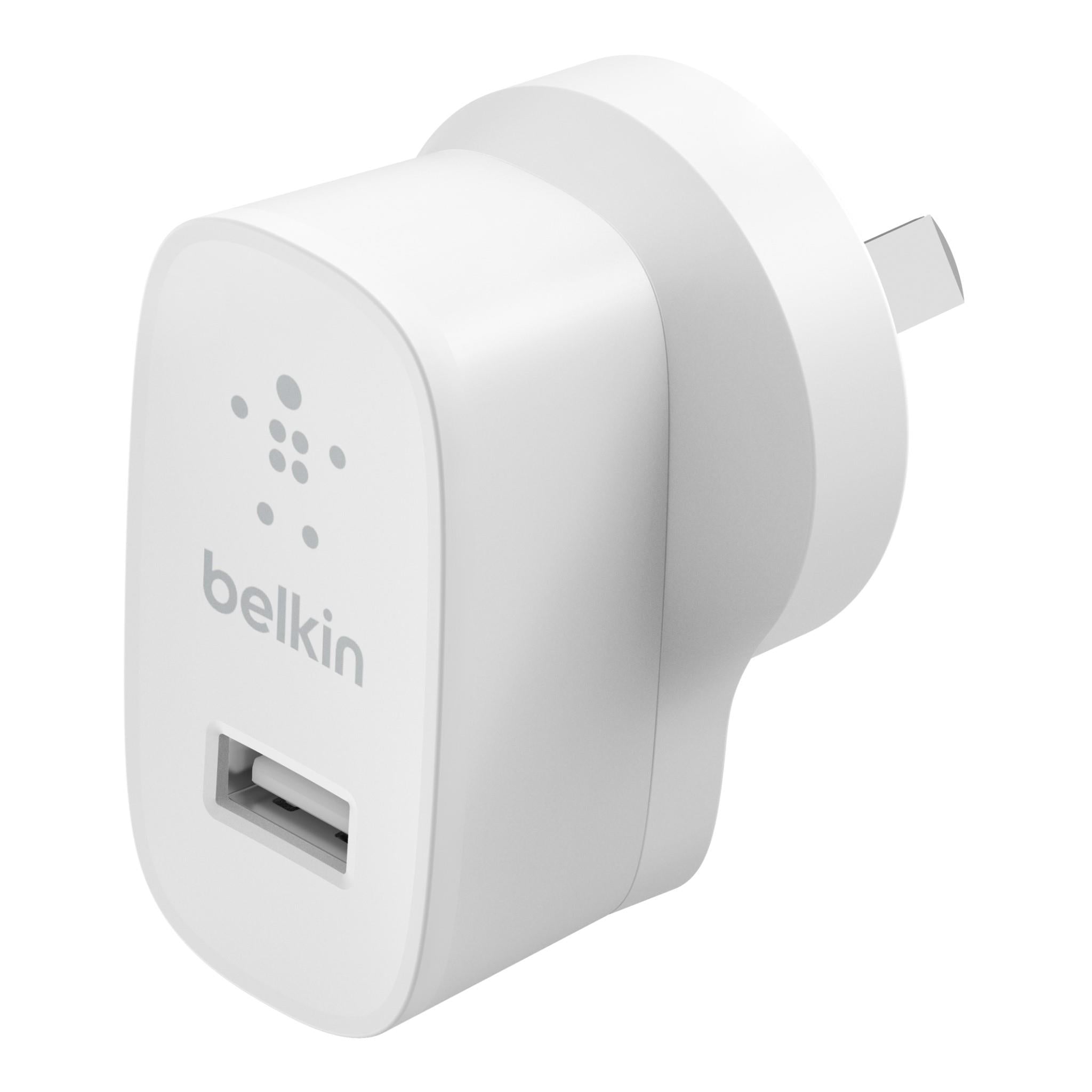 Belkin 12W USB-A Wall Charger (White)