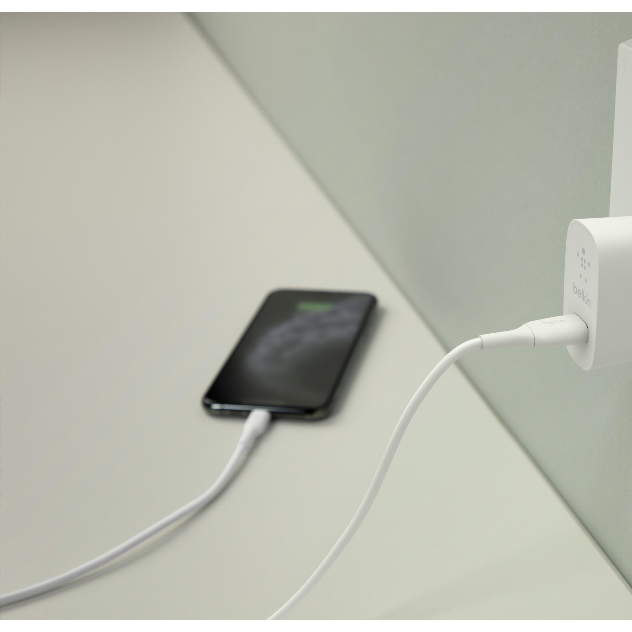 Belkin 12W USB-A Wall Charger (White)