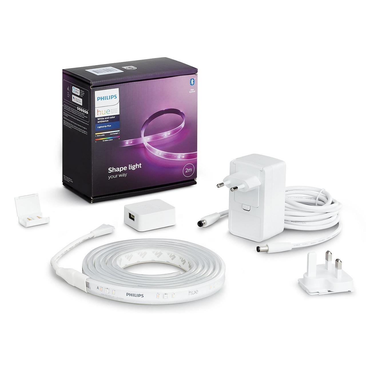 Philips Hue White & Colour Ambience Lightstrip Plus Base (2 Metre)