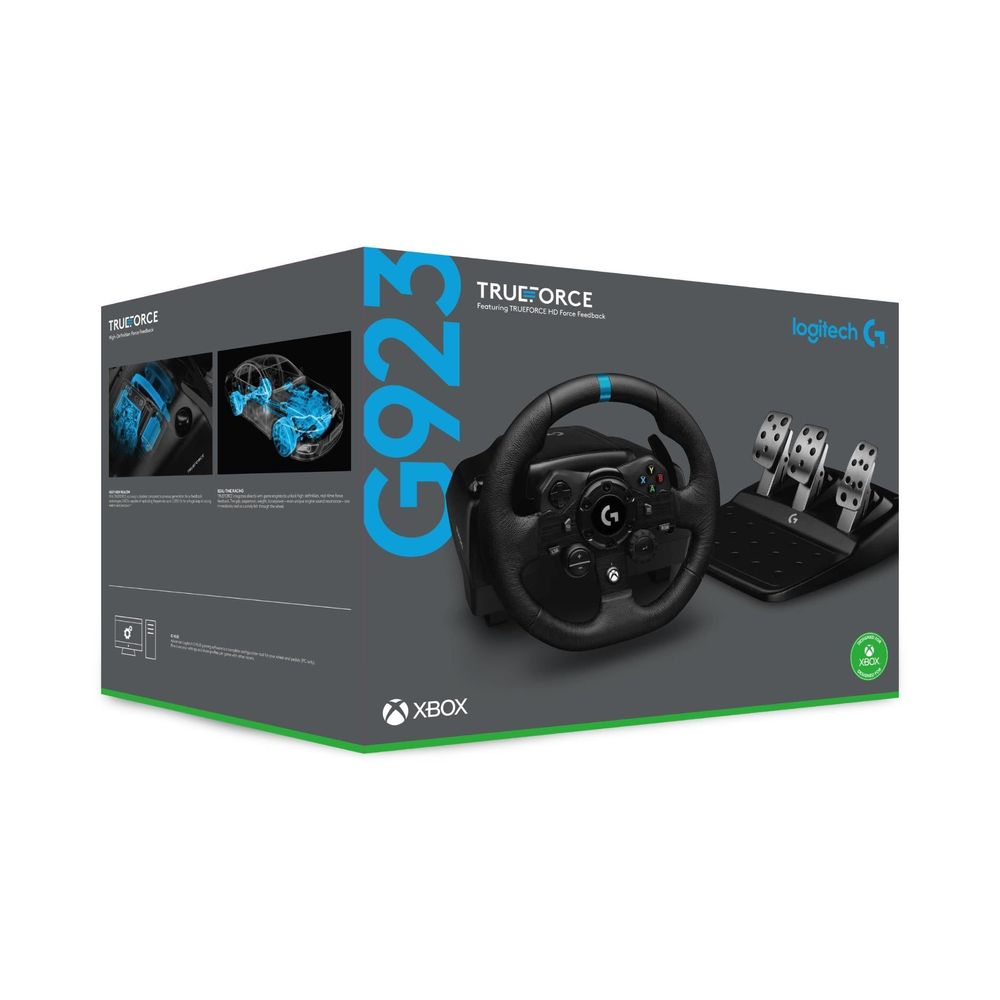 Logitech G923 TRUEFORCE Racing Wheel for Xbox & PC
