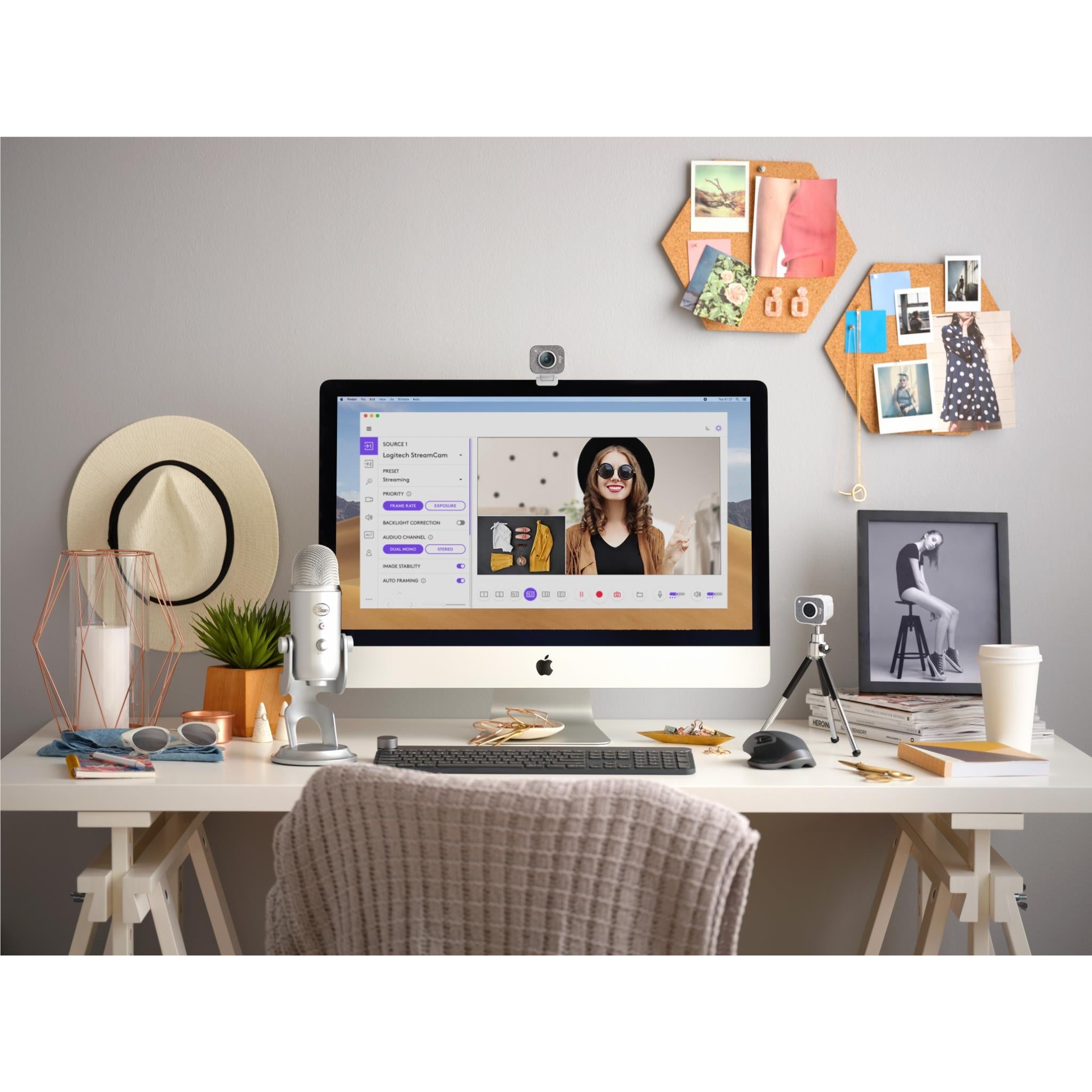 Logitech Streamcam (White)