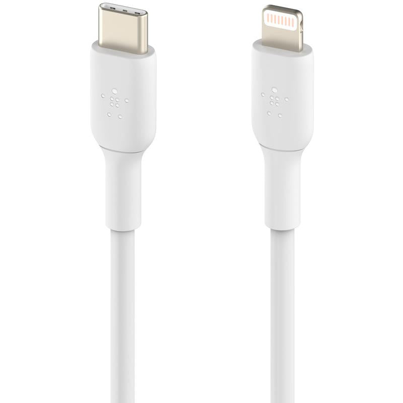 Belkin BoostUp Charge USB-C to Lightning Cable 1m (White)