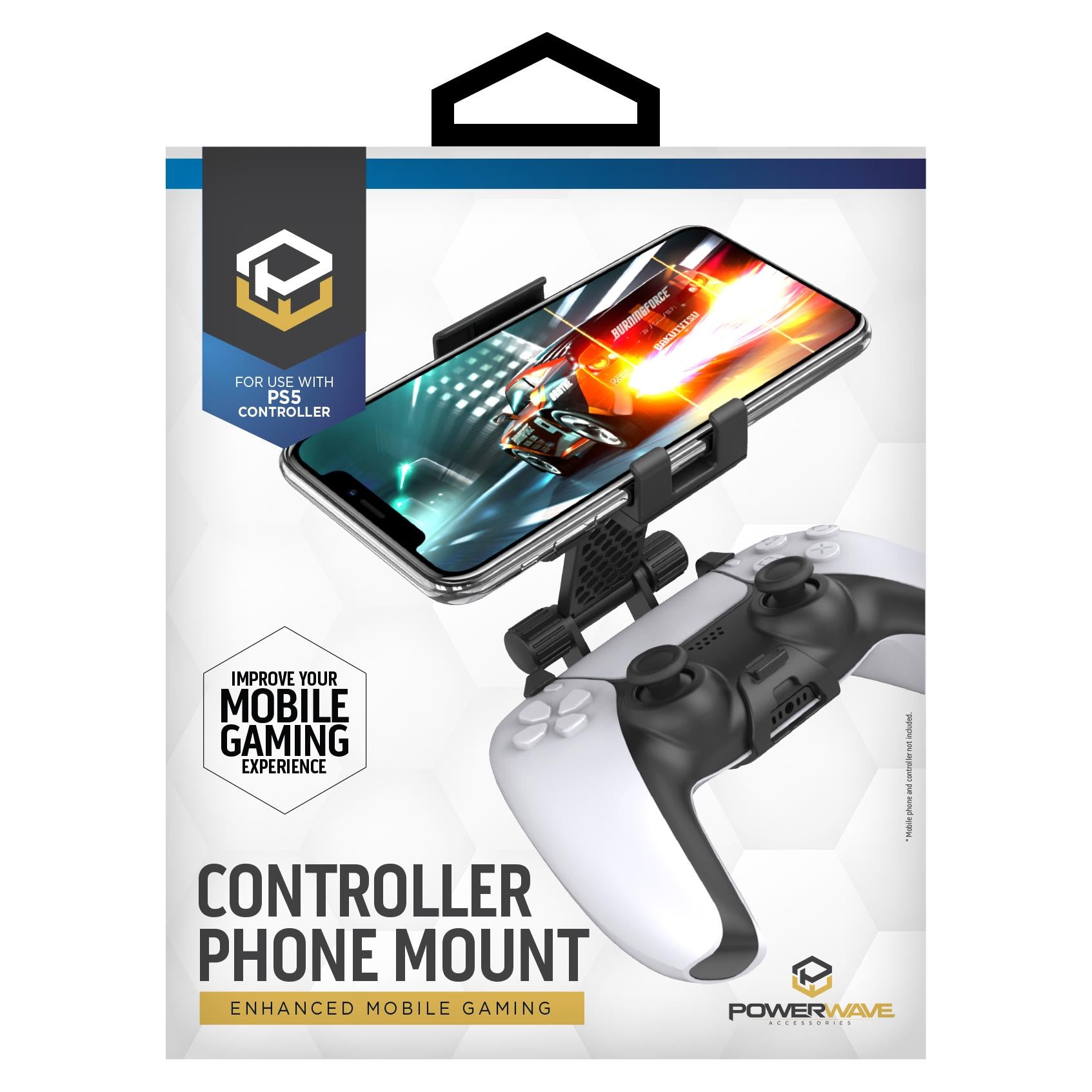 Powerwave Controller Phone Mount for PlayStation 5