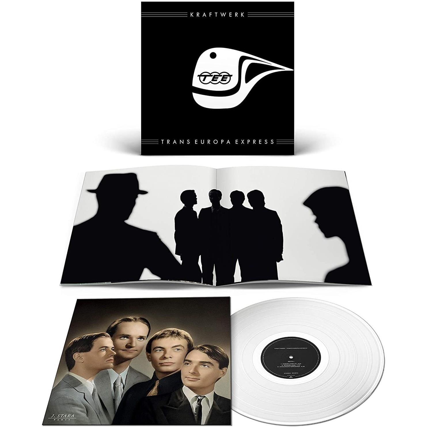 Trans Europa Express (German Language Clear Vinyl) - By: Kraftwerk