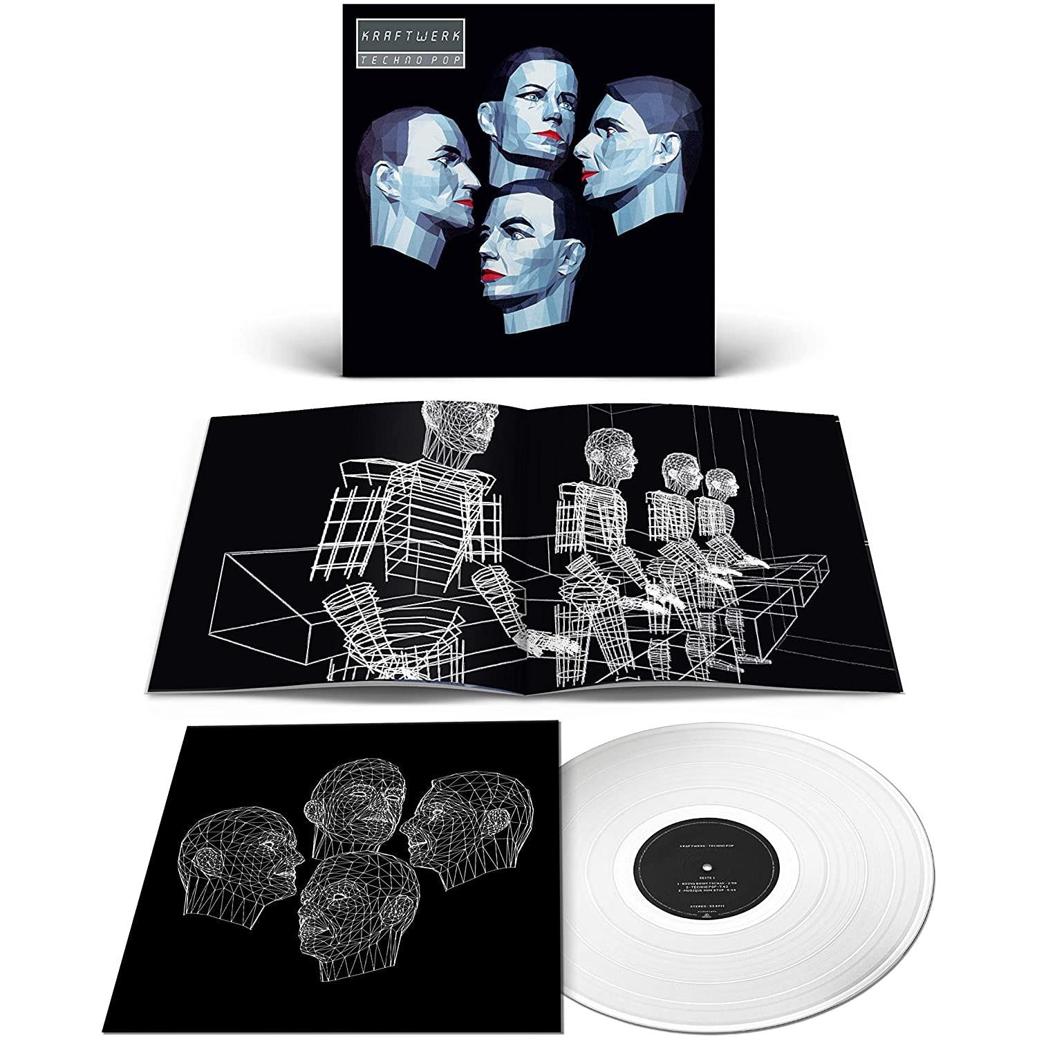 Techno Pop (Clear Vinyl) - By: Kraftwerk