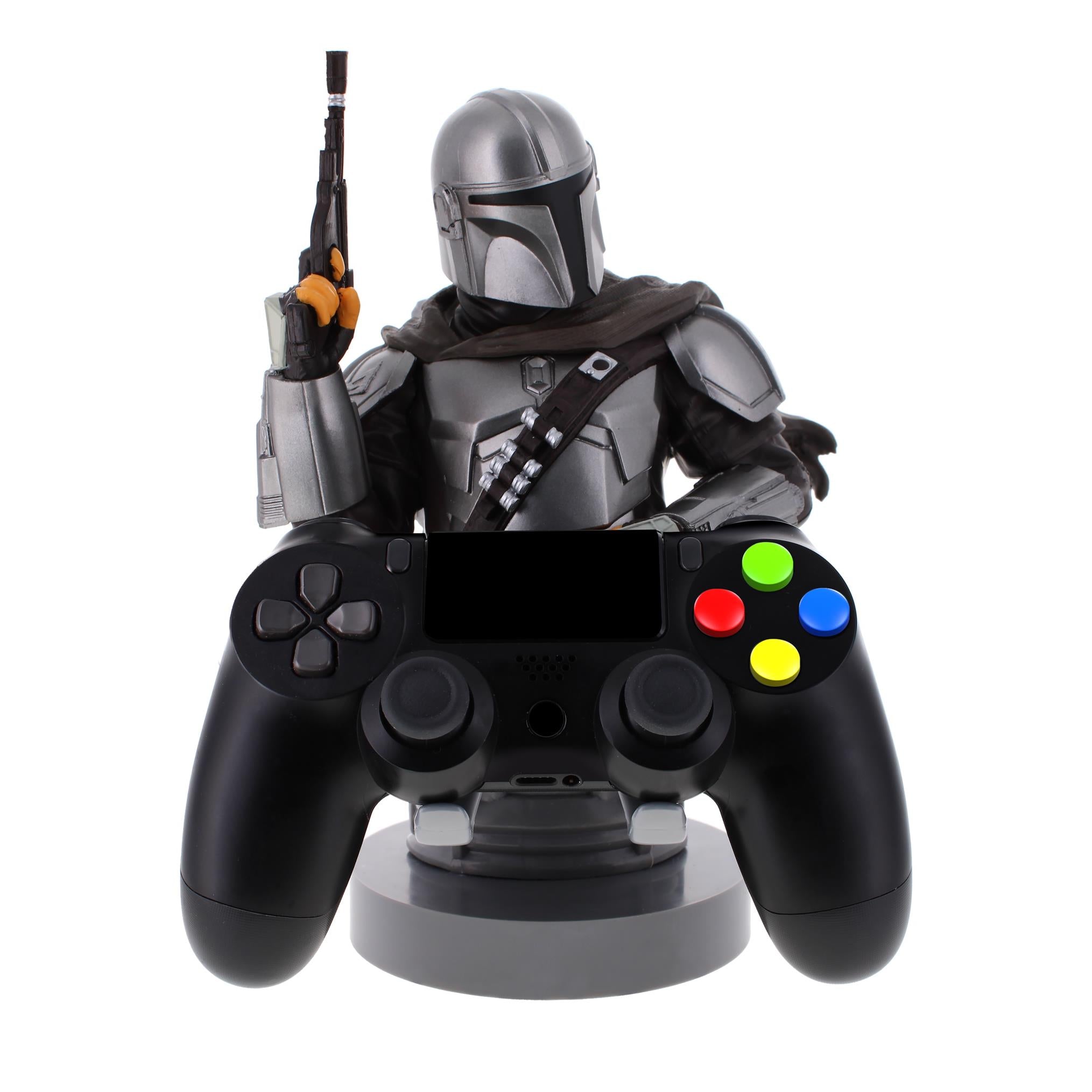 Cable Guys The Mandalorian controller and phone holder figure, image 2 - Collectables & Figurines at Tech Supply Shed NZ