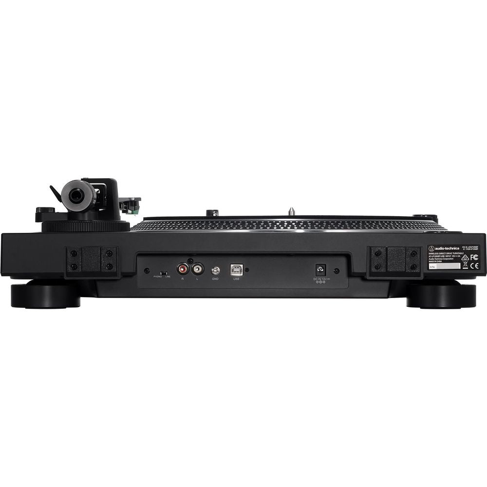 Audio Techinca LP120XBT Fully Manual Direct Drive Turntable (Black)