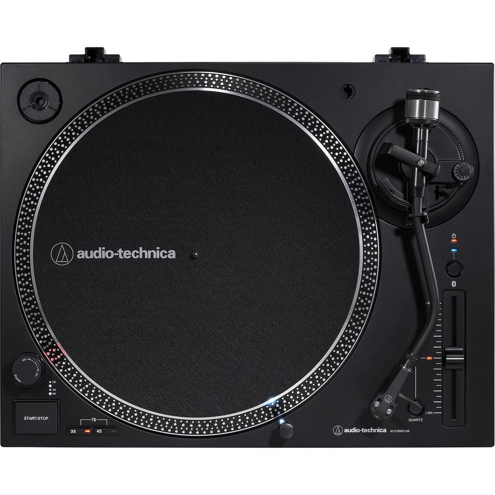 Audio Techinca LP120XBT Fully Manual Direct Drive Turntable (Black)