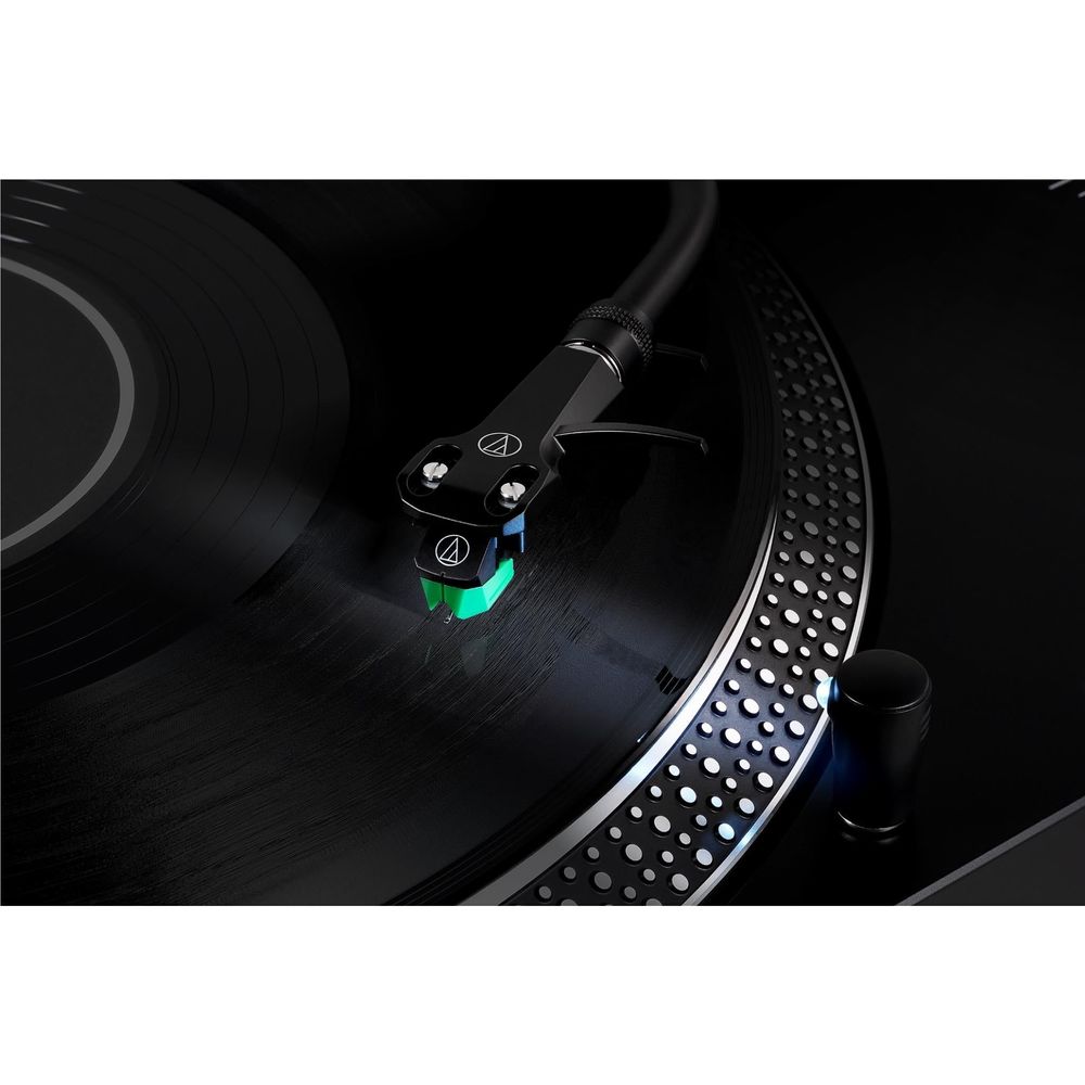 Audio Techinca LP120XBT Fully Manual Direct Drive Turntable (Black)