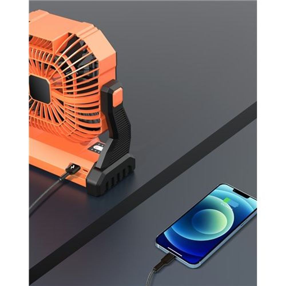 GH1295 - Portable Rechargeable Camping Fan with Power Storage