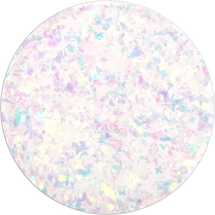 Popsockets Swappable PopGrip (Iridescent Confetti White)