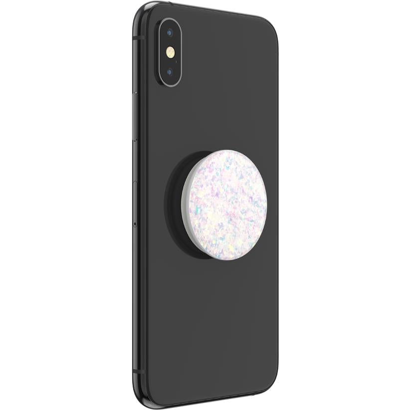 Popsockets Swappable PopGrip (Iridescent Confetti White)