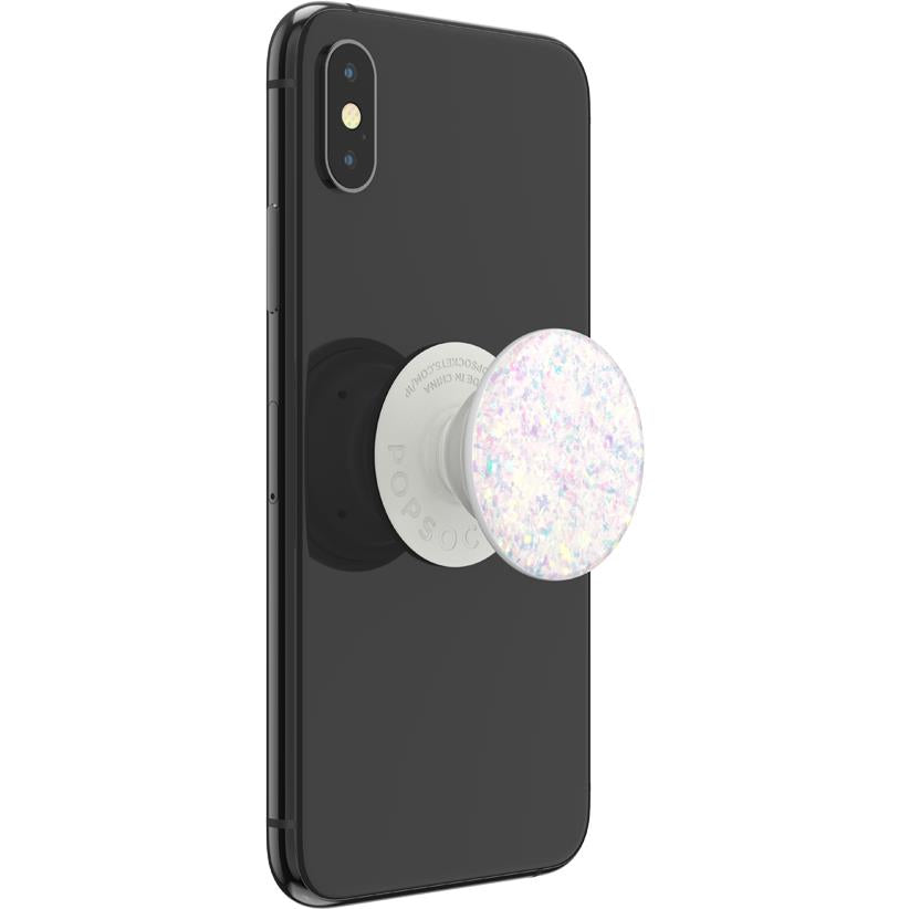 Popsockets Swappable PopGrip (Iridescent Confetti White)