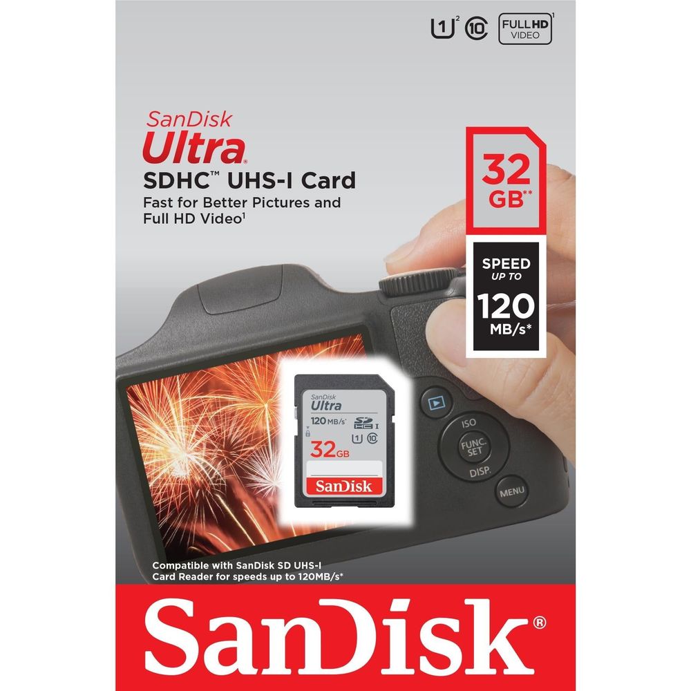 SanDisk Ultra SDHC UHS-I Card (32GB)