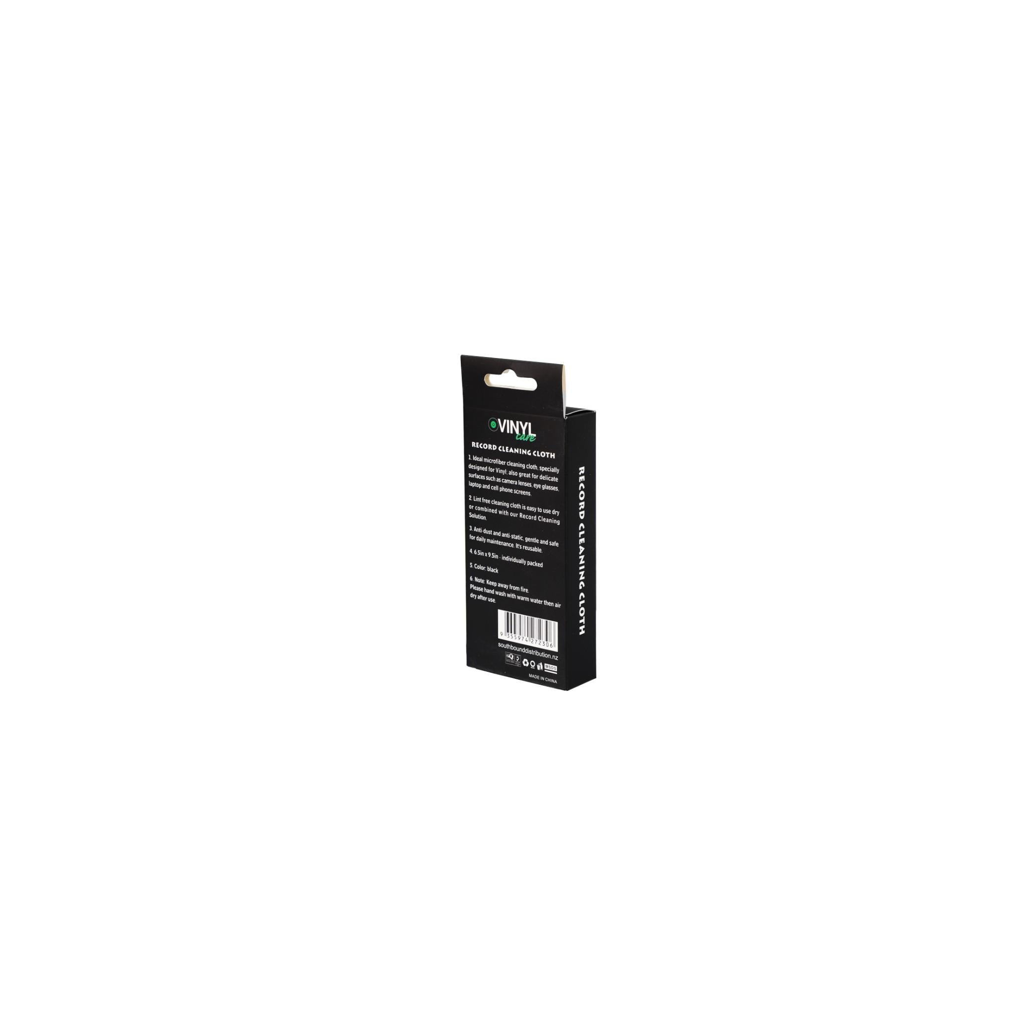 Vinyl Care record cleaning cloths, 5 pack, image 4 - Turntables at Tech Supply Shed NZ