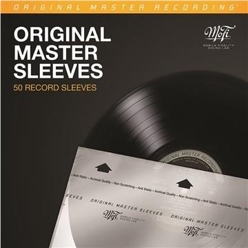 Mofi Original Master clear 12-inch vinyl record sleeves, 50 pack - Turntables at Tech Supply Shed NZ