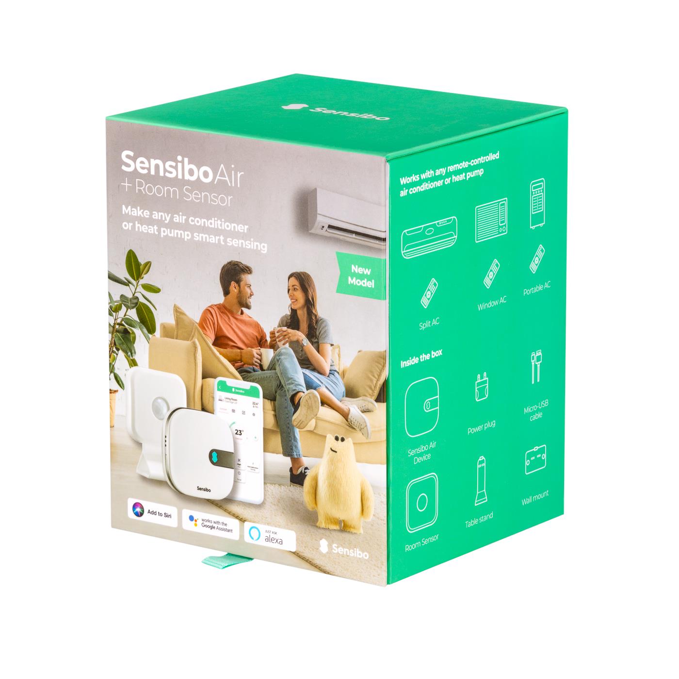 Sensibo Air + Room Sensor Wi-Fi Controller for Air Conditioners