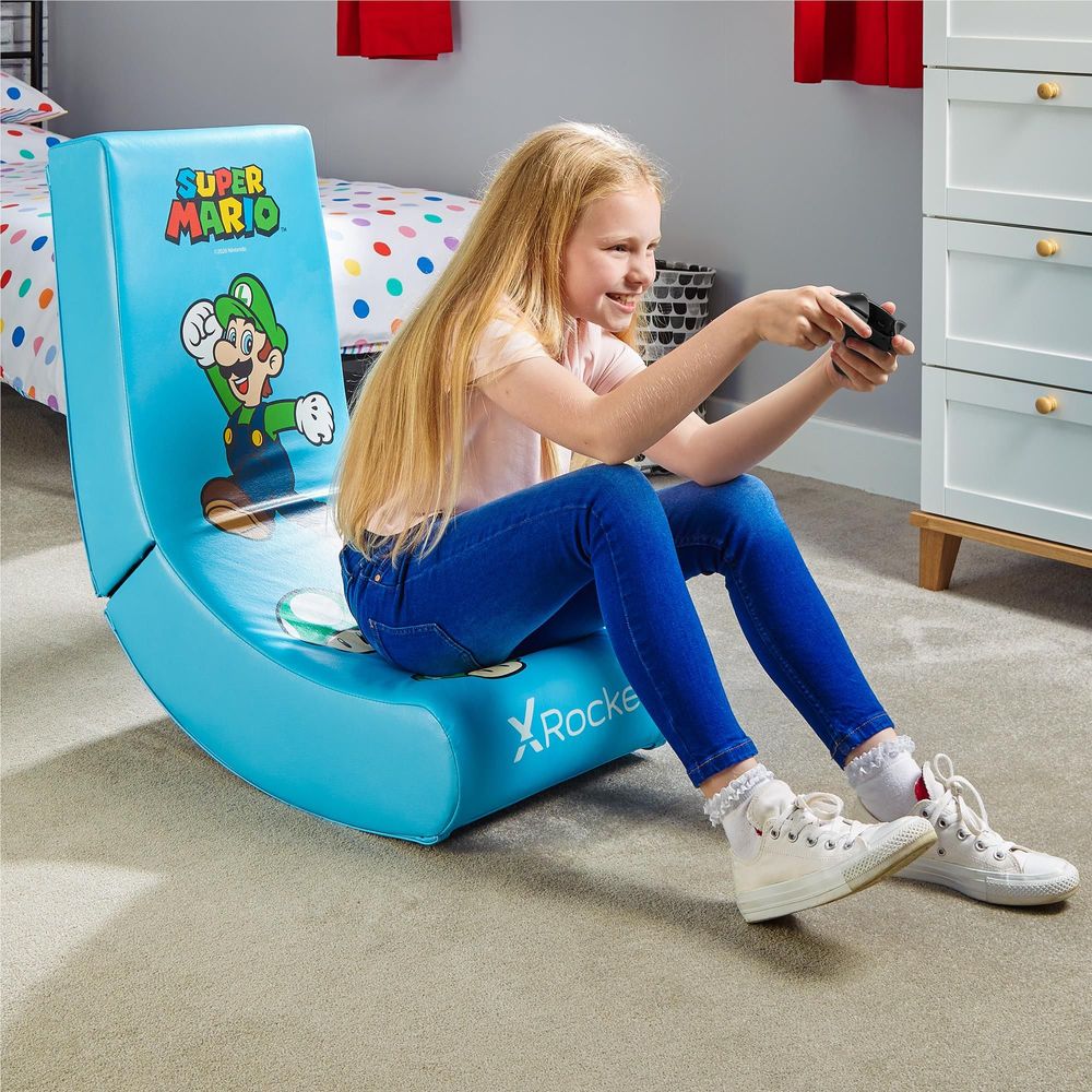 X Rocker Super Mario All-Star Floor Rocker (Luigi)